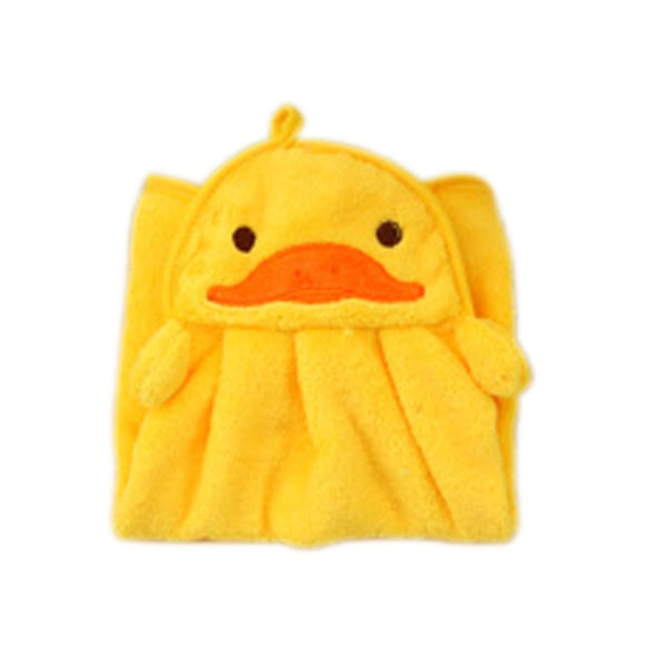 Candy Colors Soft Coral Velvet Cartoon Animal Towel