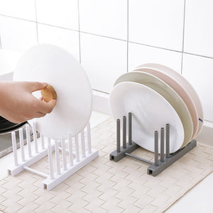 Kitchen Organizer Pot Lid Rack Stainless Steel Spoon Holder Pot