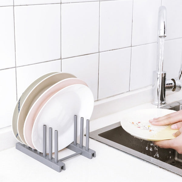 Kitchen Organizer Pot Lid Rack Stainless Steel Spoon Holder Pot