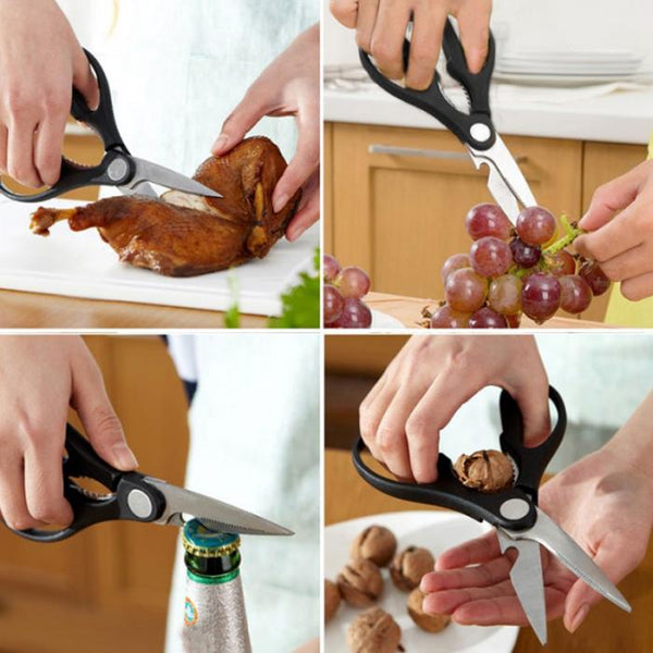 Stainless Steel Kitchen Scissors Multipurposes Shears Tool